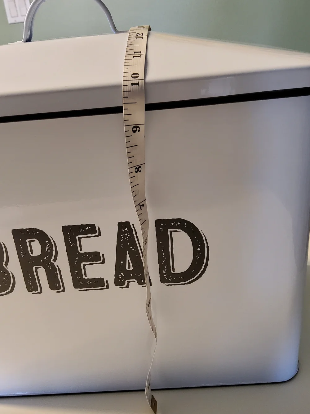 KLARSTEIN White BIG Bread Storage Containar Stainless Steel